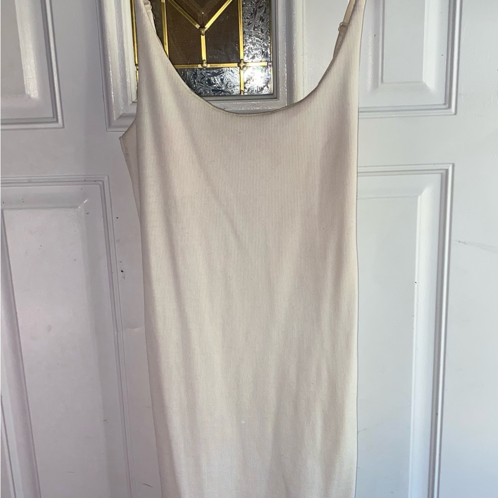 Off White Mini Dress